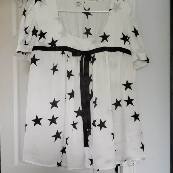 Agora Tops - Babydoll Cut Blouse ⭐ L